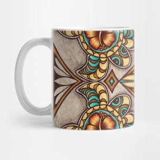 Tapa turtles - natural Mug